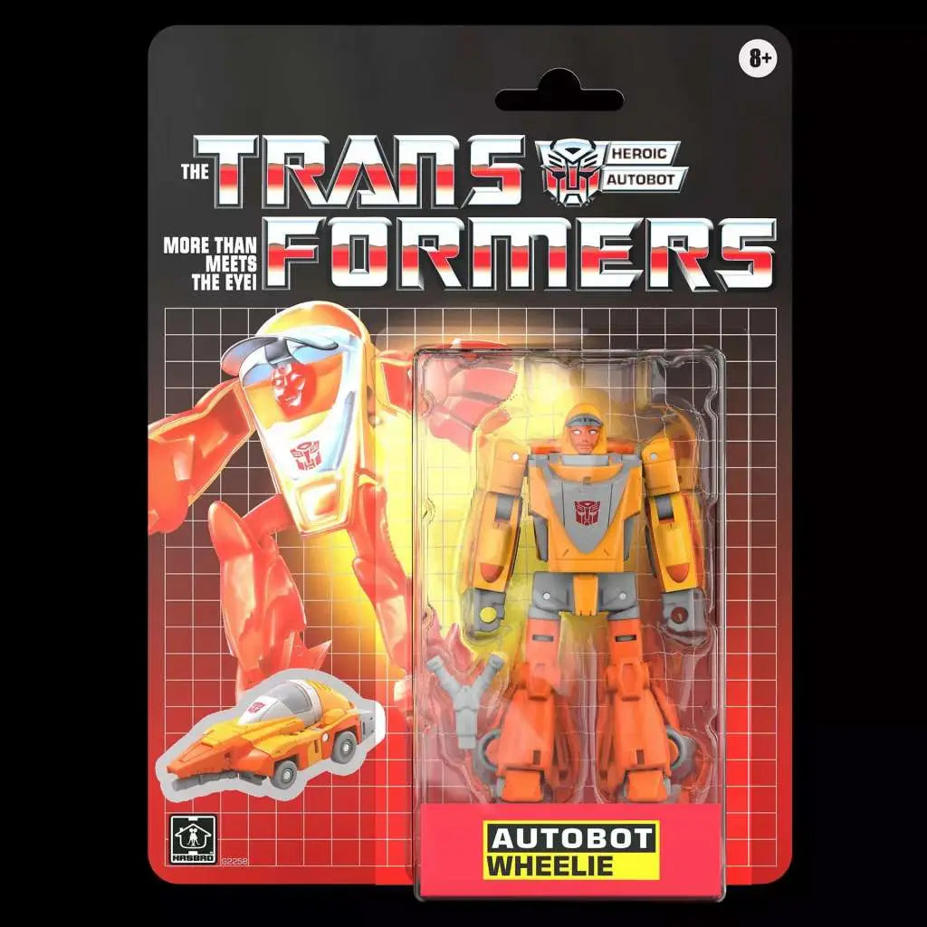 The Transformers Retro G1 Figura Autobot Wheelie 11 cm