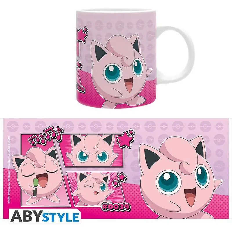 Taza abystyle pokemon jigglypuff comic strip 320 ml