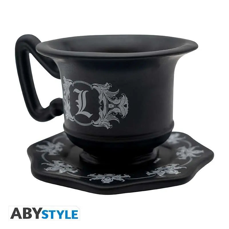 DEATH NOTE  L'S CUP Taza 3D WITH SAUCER Frikytopia