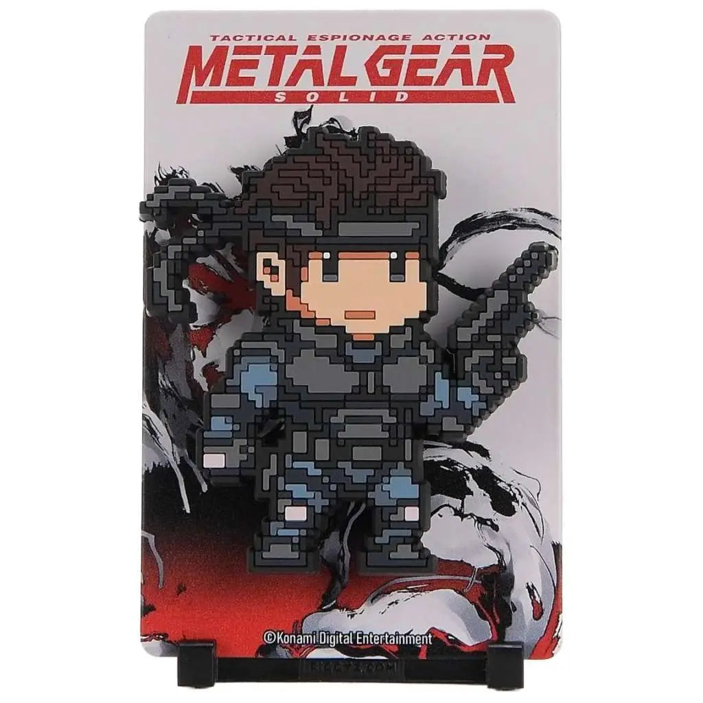 METAL GEAR SOLID 1 SOLID SNAKE FIGGYZ POP COLLECTIBLE Imán