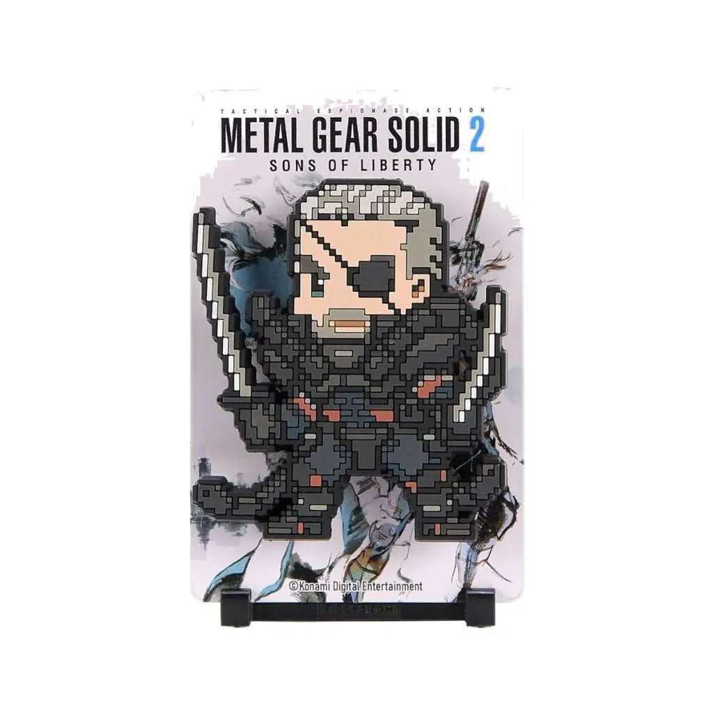 METAL GEAR SOLID 2 SOLIDUS SNAKE FIGGYZ POP COLLECTIBLE Imán Frikytopia