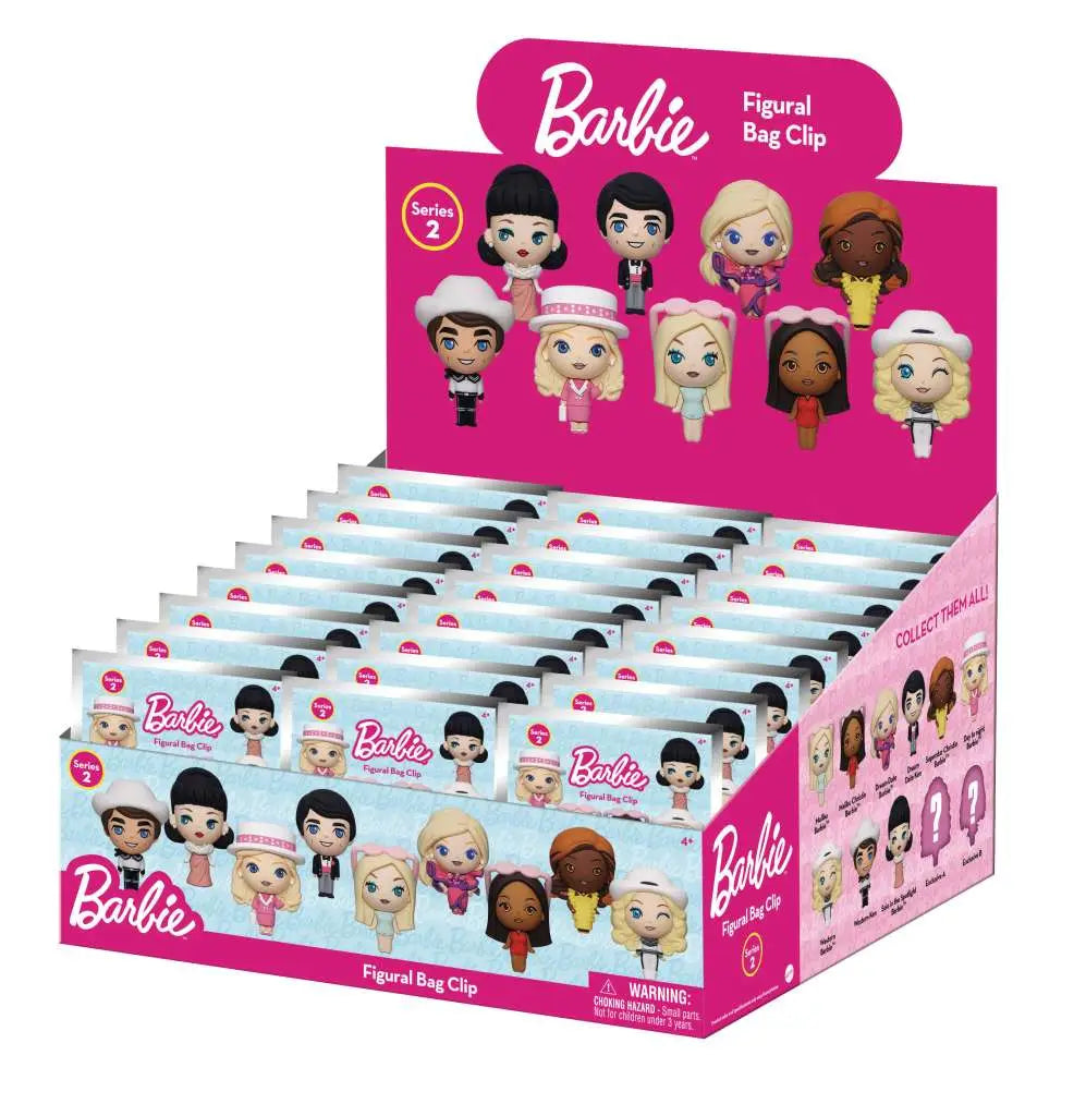 BARBIE S2 Bolsa CLIP BLIND Caja DISPLAY (24) Frikytopia