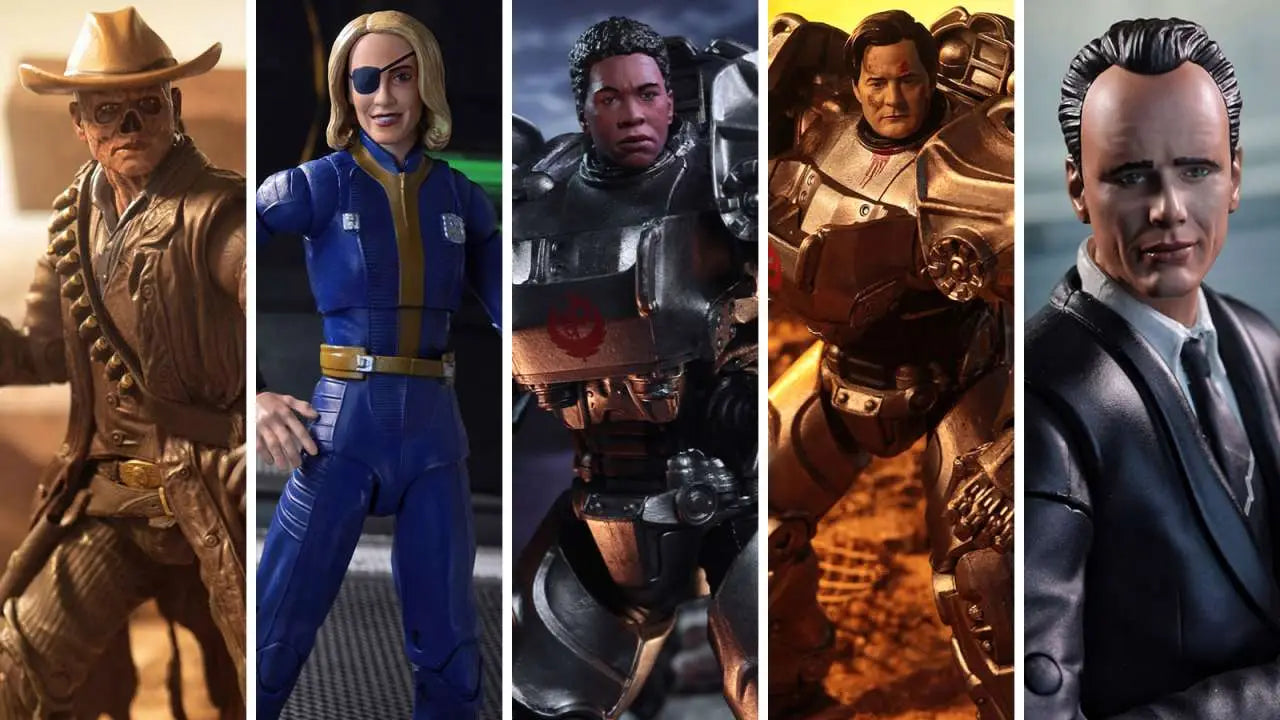 FALLOUT TV WAVE 1 ACTION Figura ASSORTMENT SET (6) Frikytopia