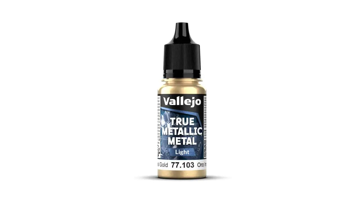 TRUE METALLIC METAL 77103 Lámpara IMPERIAL GOLD Frikytopia