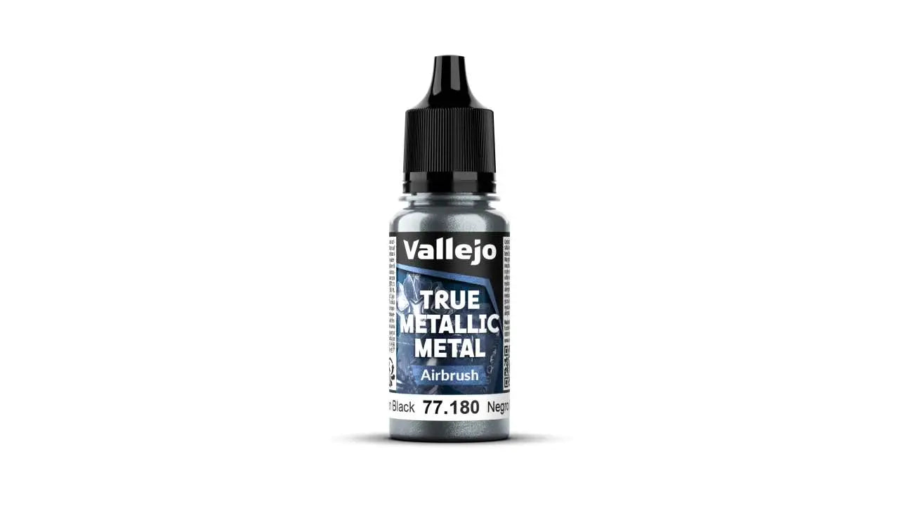 TRUE METALLIC METAL 77180 AIRBRUSH OBSIDIAN BLACK