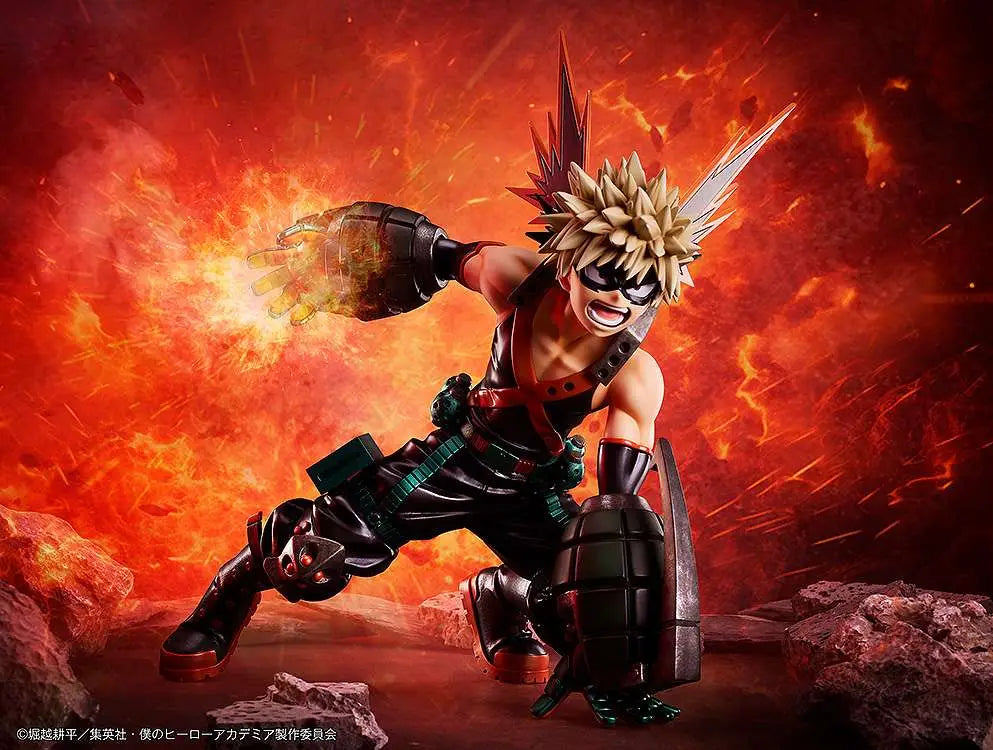 My Hero Academia Estatua PVC 1/4 Katsuki Bakugo: Metallic Ver. 31 cm