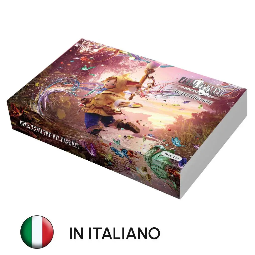 FFTCG OPUS 27 JOURNEY OF DISCOVERY PR KIT Frikytopia