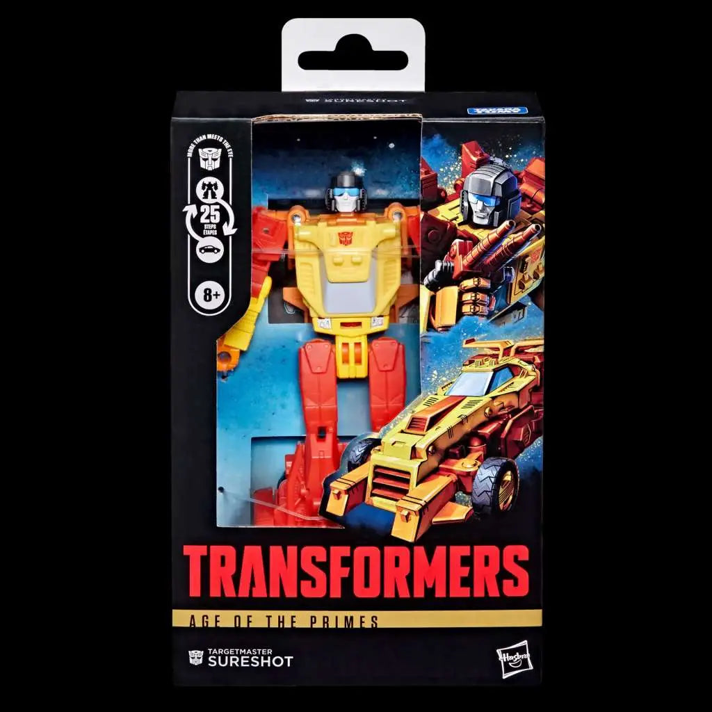 TRANSFORMERS AGE OF THE PRIMES SURESHOT ACTION Figura