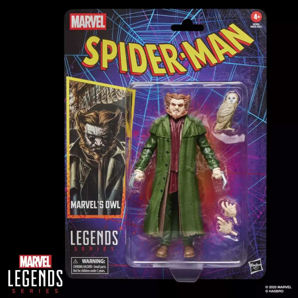 Figura Owl Spider-Man Marvel Legends Series 15 cm