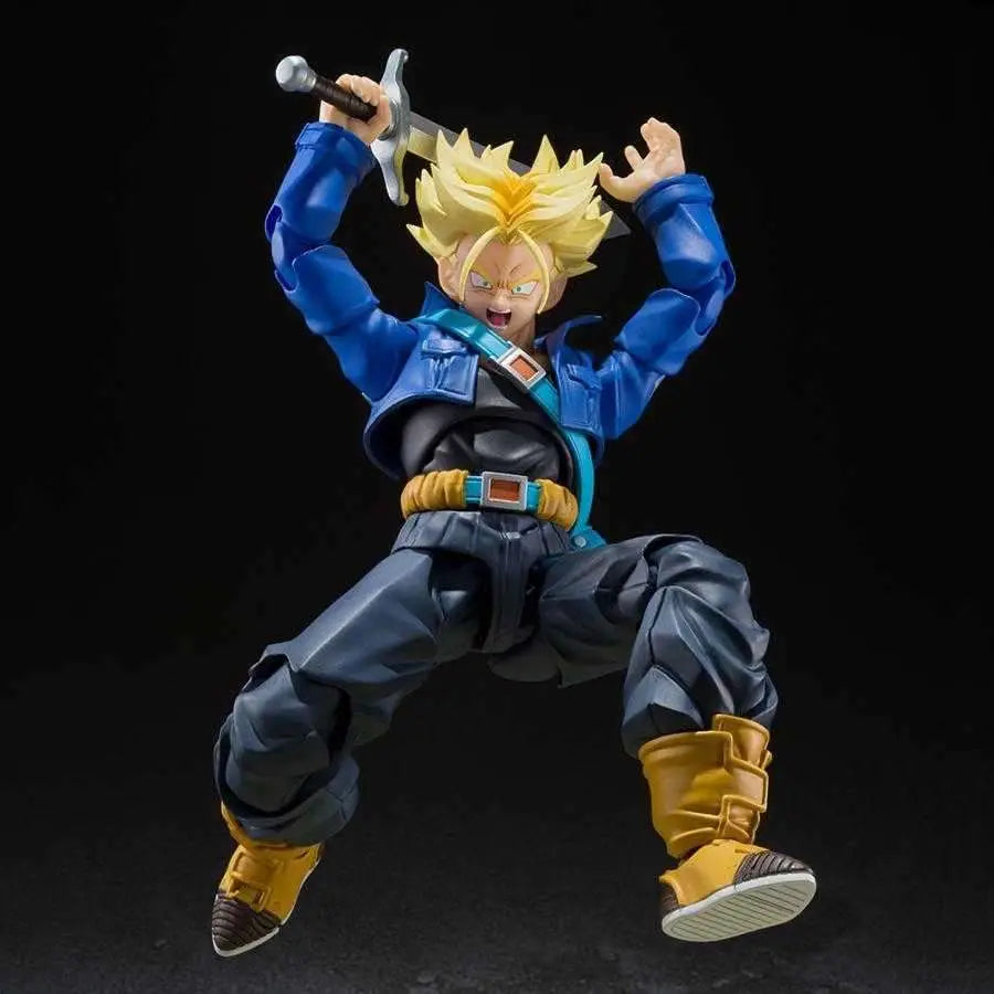 Dragon Ball Z Figura S.H. Figuarts Super Saiyan Trunks The Boy from the Future 14 cm