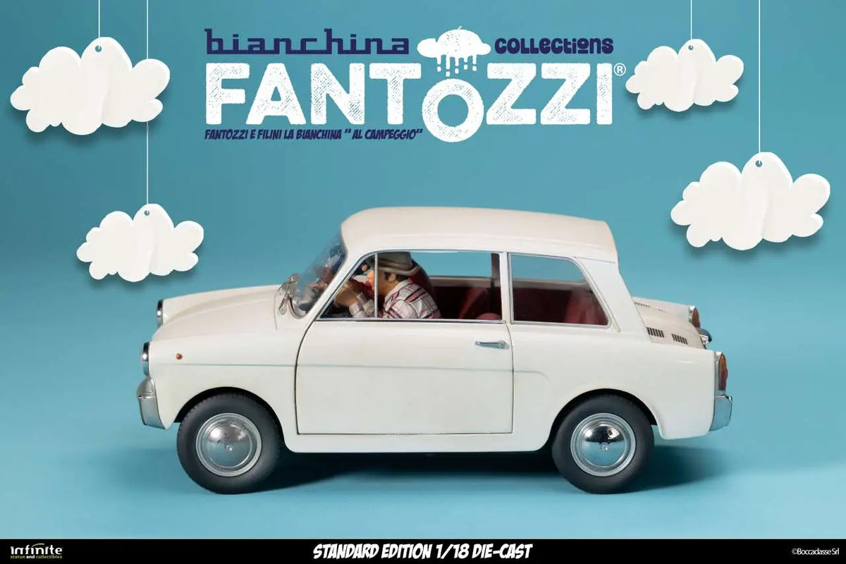 FANTOZZI E FILINI LA BIANCHINA AL CAMPEGGIO 1/18 DIE-CAST STANDARD EDITION