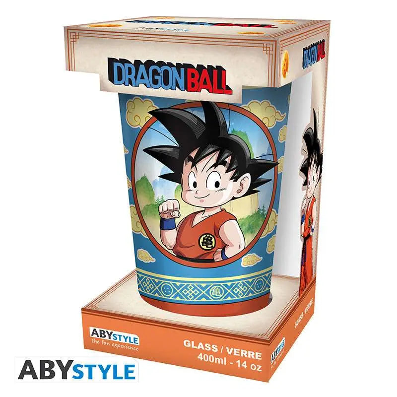 Vaso grande abystyle dragon ball goku y la nube voladora 400 ml