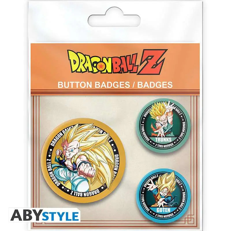 DRAGON BALL TRUNKS GOTEN GOTRUNKS Chapa PACK