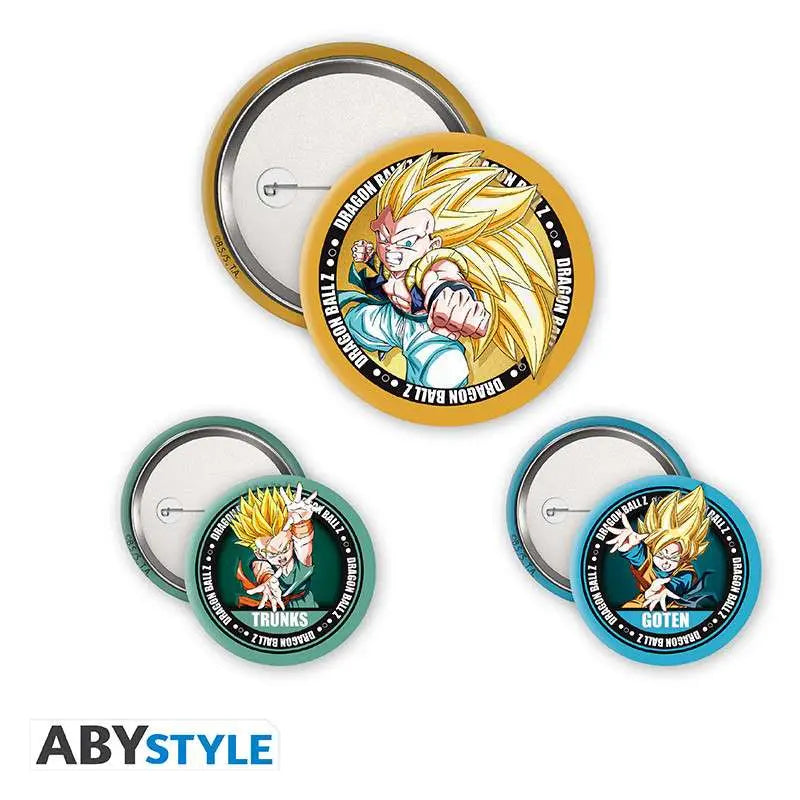 DRAGON BALL TRUNKS GOTEN GOTRUNKS Chapa PACK