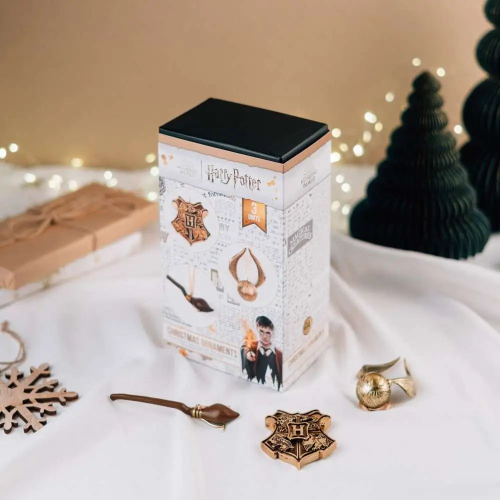 Set 3 Adornos Navidad Harry Potter v2