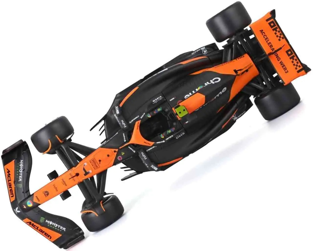 Coche Mclaren Norris MCL38 F1 metal