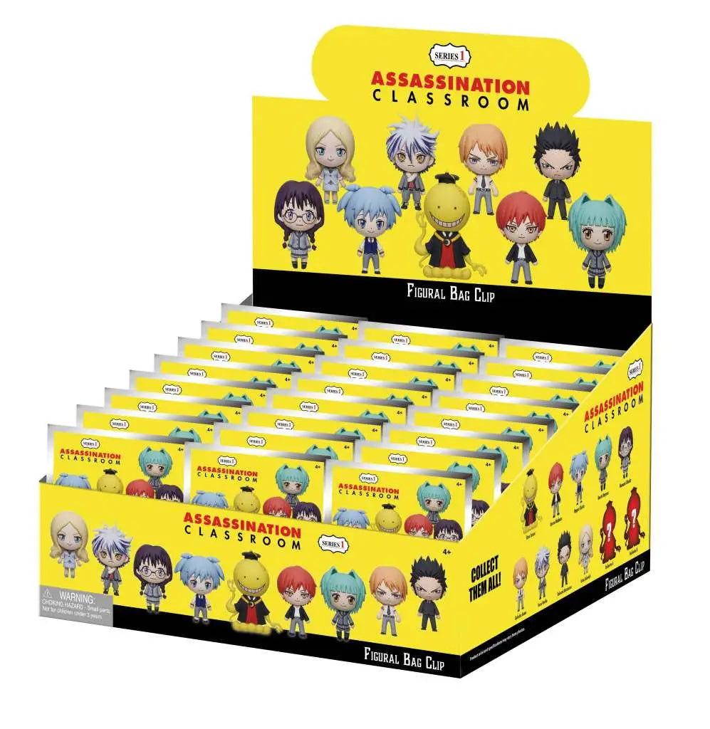 Assassination Classroom 3D Colgantes Peluche Expositor Serie 1 (24)
