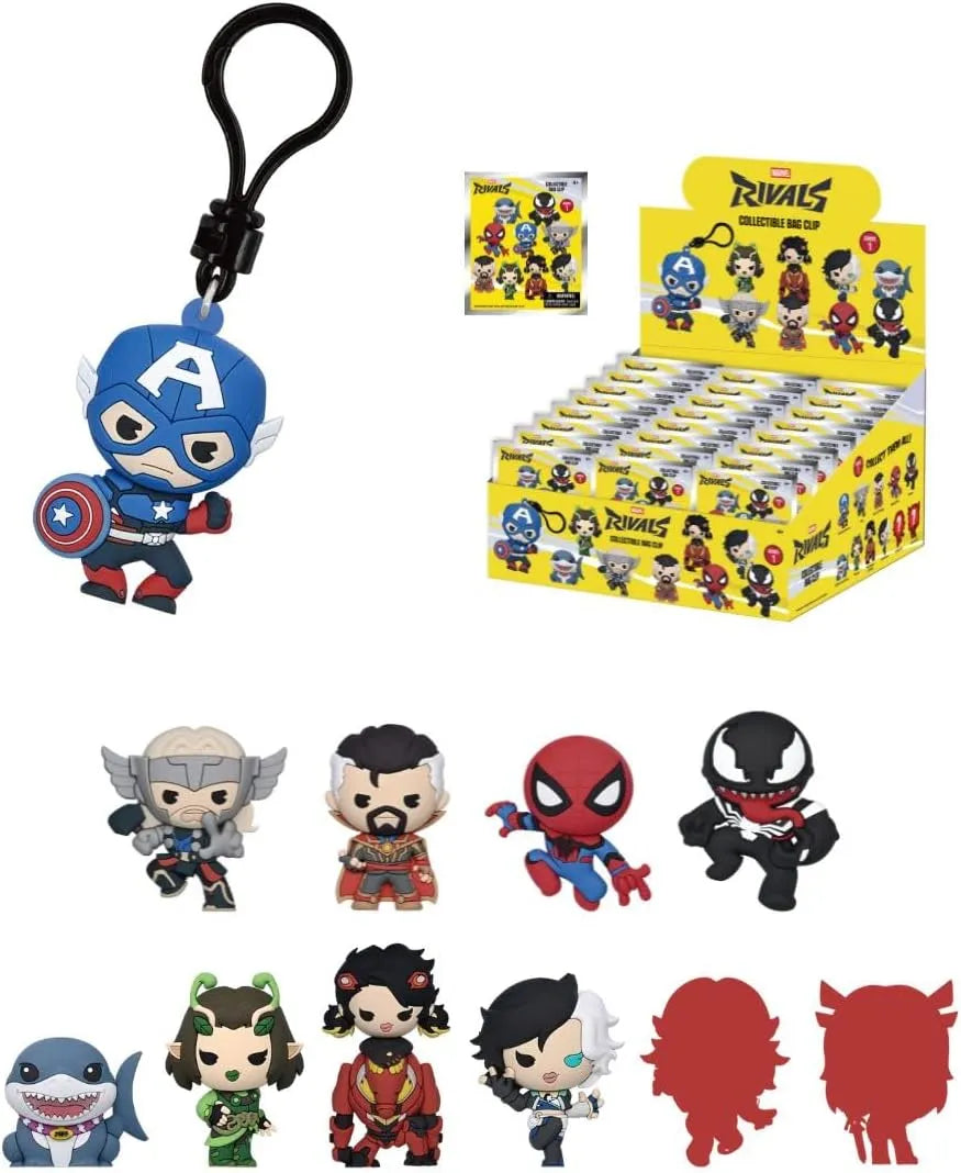 Marvel Rivals 3D Colgantes Peluche Expositor Series 16 (24)