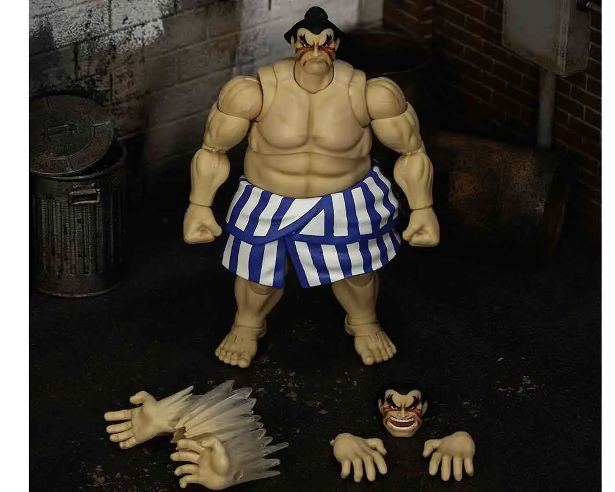 Ultra Street Fighter II: The Final Challengers Figura 1/12 E. Honda 16 cm