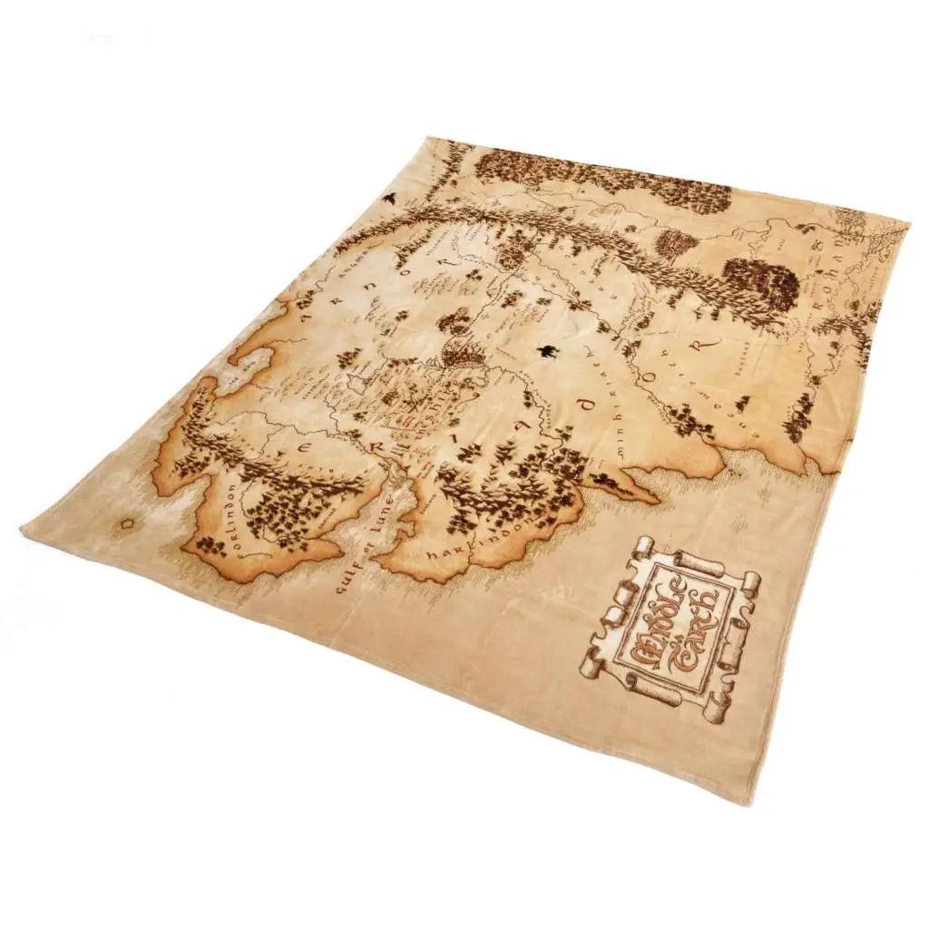 THE LORD OF THE RINGS MIDDLEEARTH MAP COZY Manta Frikytopia