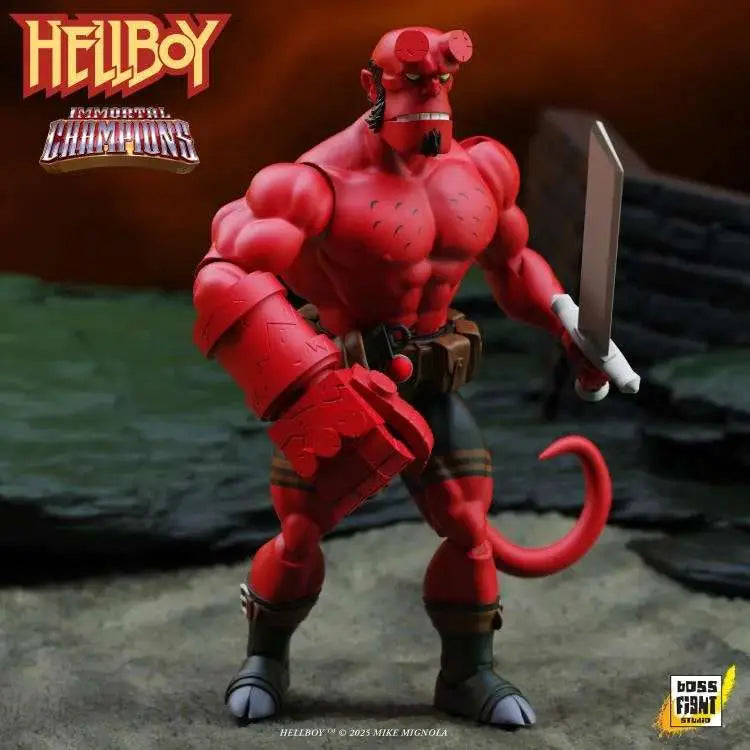 Figura HELLBOY IMMORTAL CHAMPIONS RETRO ACTION