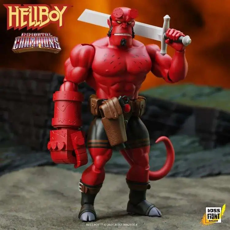 Figura HELLBOY IMMORTAL CHAMPIONS RETRO ACTION