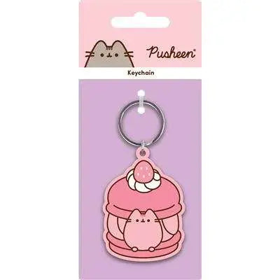 PUSHEEN STRAWBERRY PVC Llavero Frikytopia