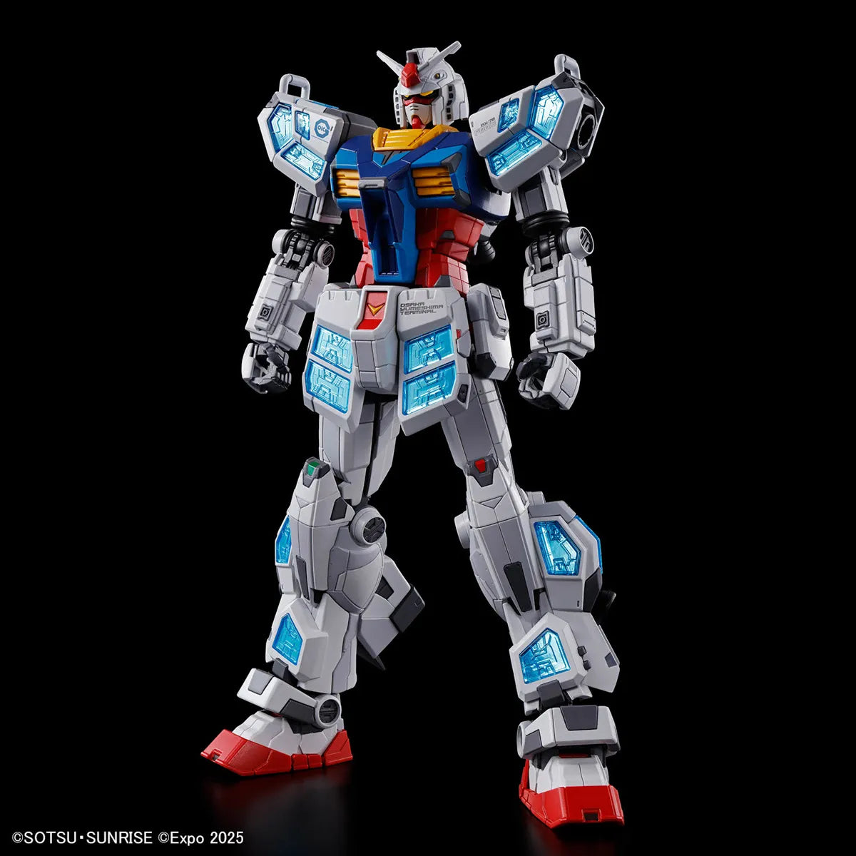 HG GUNDAM RX-78F00/E EX-001 G.L.R.S.S. FEATHER UNIT 1/144