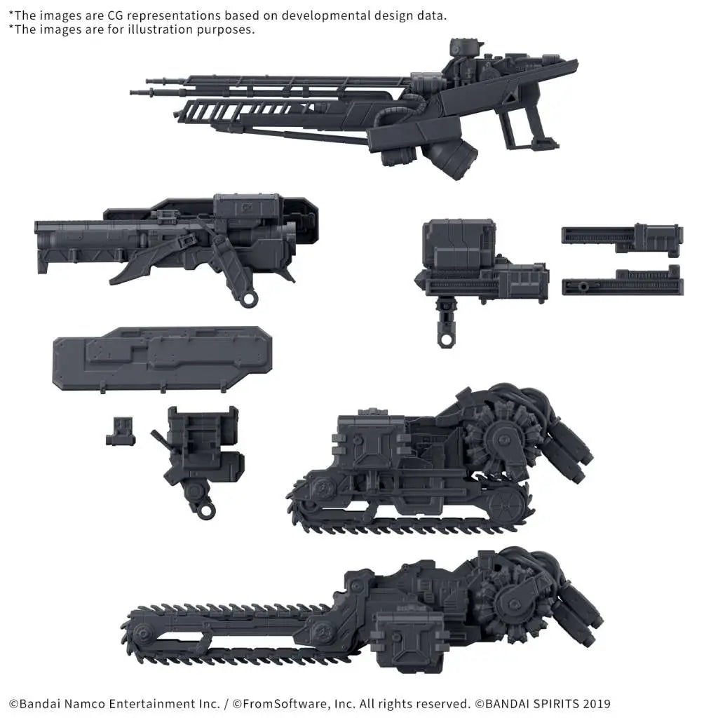 30MM OPTION PARTS SET ARMORED CORE VI FIRES OF RUBICON WEAPON SET 07 Frikytopia