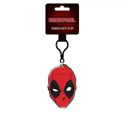 DEADPOOL FACE TORCH KEYCLIP Frikytopia