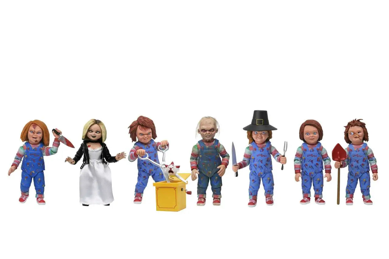 CHUCKY GOOD GUY SERIE 2 BLIND Caja 7" Figura DISPLAY (12)
