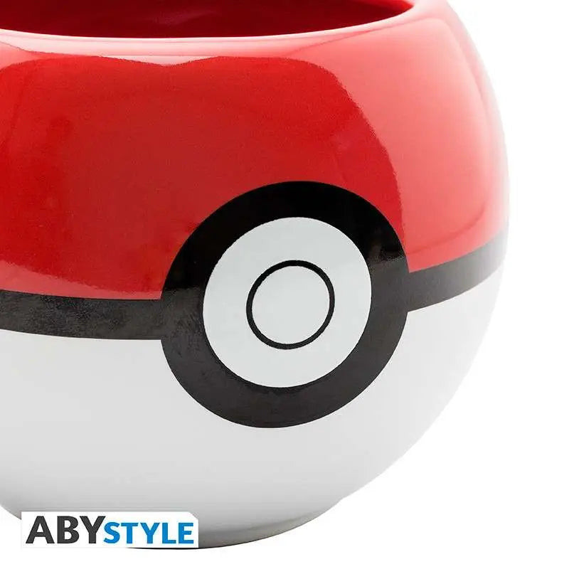 Taza 3d abystyle pokemon pokeball