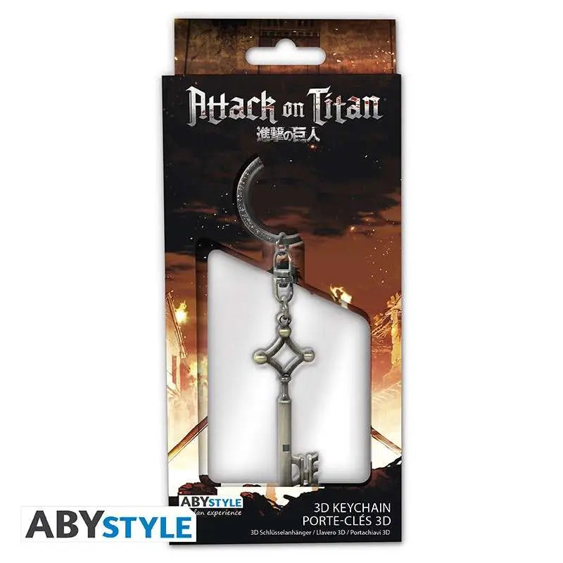 ATTACK ON TITAN EREN'S KEY 3D Llavero
