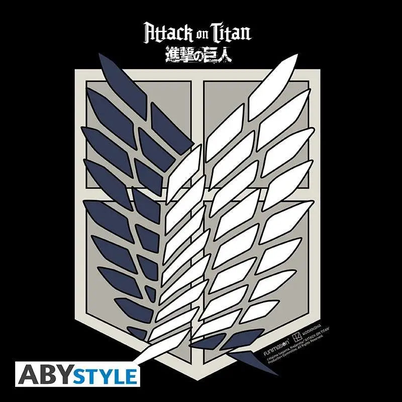 ATTACK ON TITAN SCOUT Chapa TOTE Bolsa