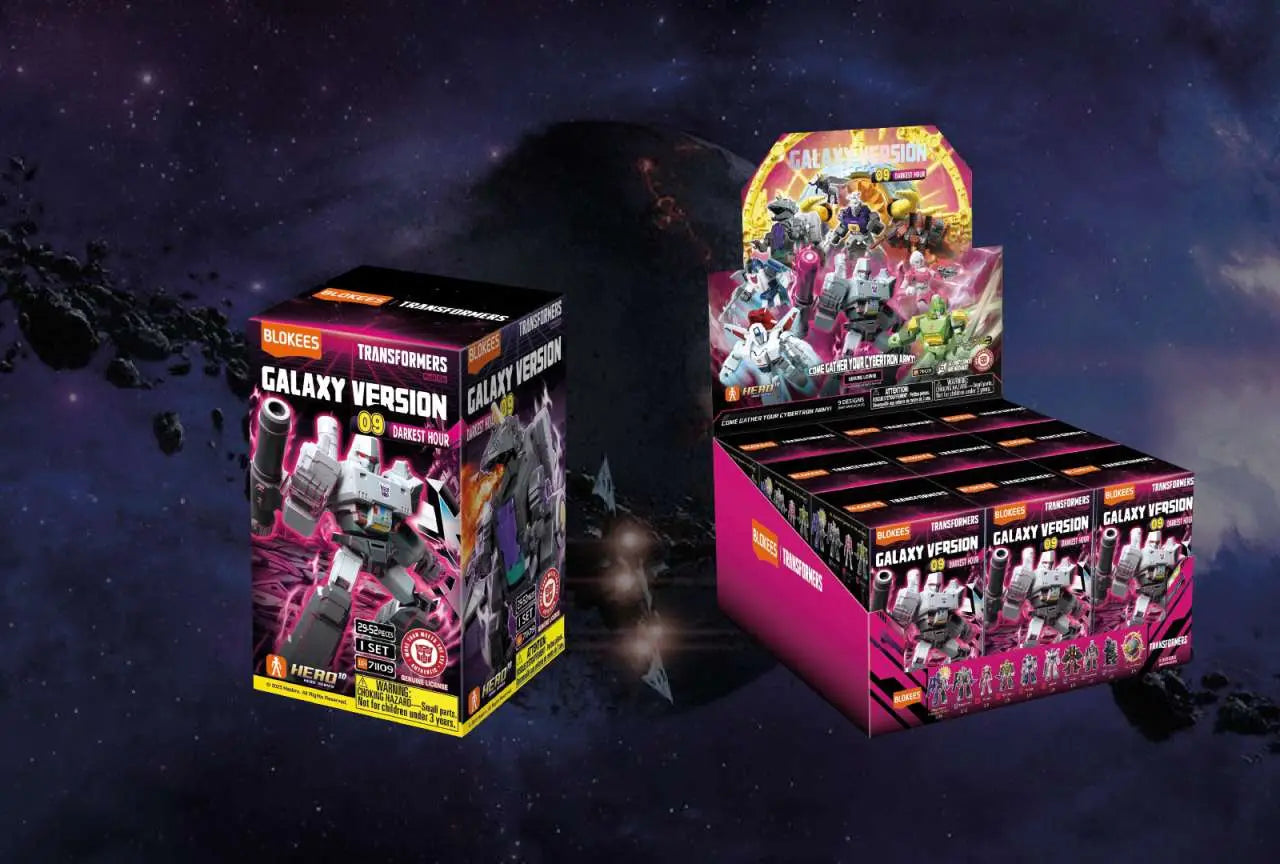TRANSFORMERS DARKEST HOUR GALAXY VERSION 09 BLIND Caja SET (9) Frikytopia