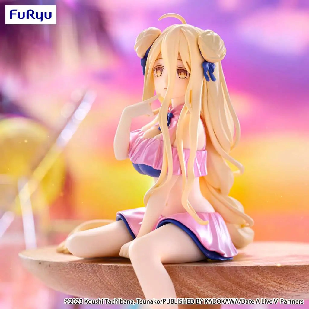 DATE A LIVE V MUKURU SWIMSUIT PASTEL PINK NOODLE STOPPER Figura