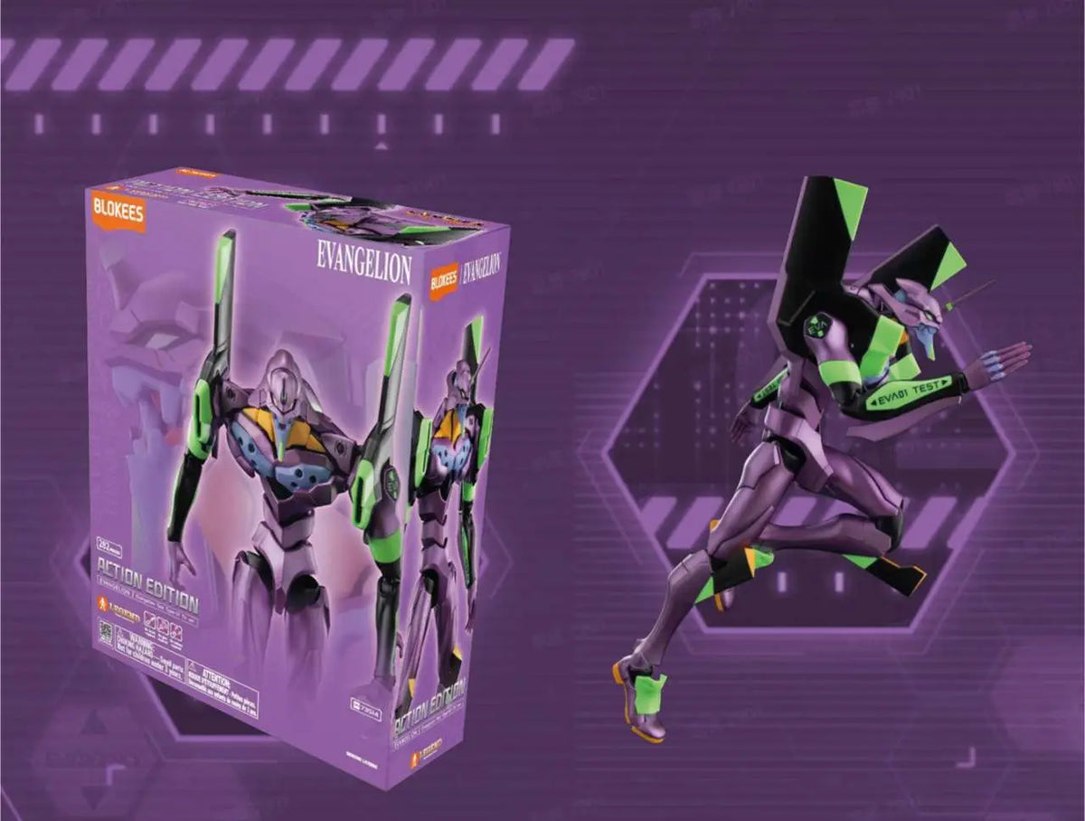 NEON GENESIS EVANGELION TEST TYPE 01 TVERSION ACTION EDITION MODEL KIT