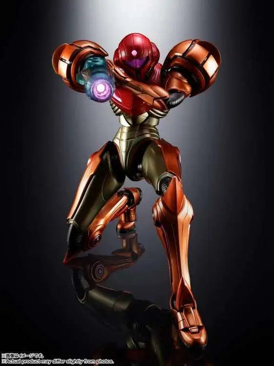 Metroid Prime 4: Beyond Figura Diecast Chogokin Samus Aran LED 21 cm