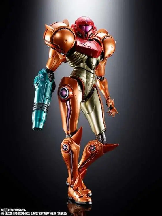 Metroid Prime 4: Beyond Figura Diecast Chogokin Samus Aran LED 21 cm