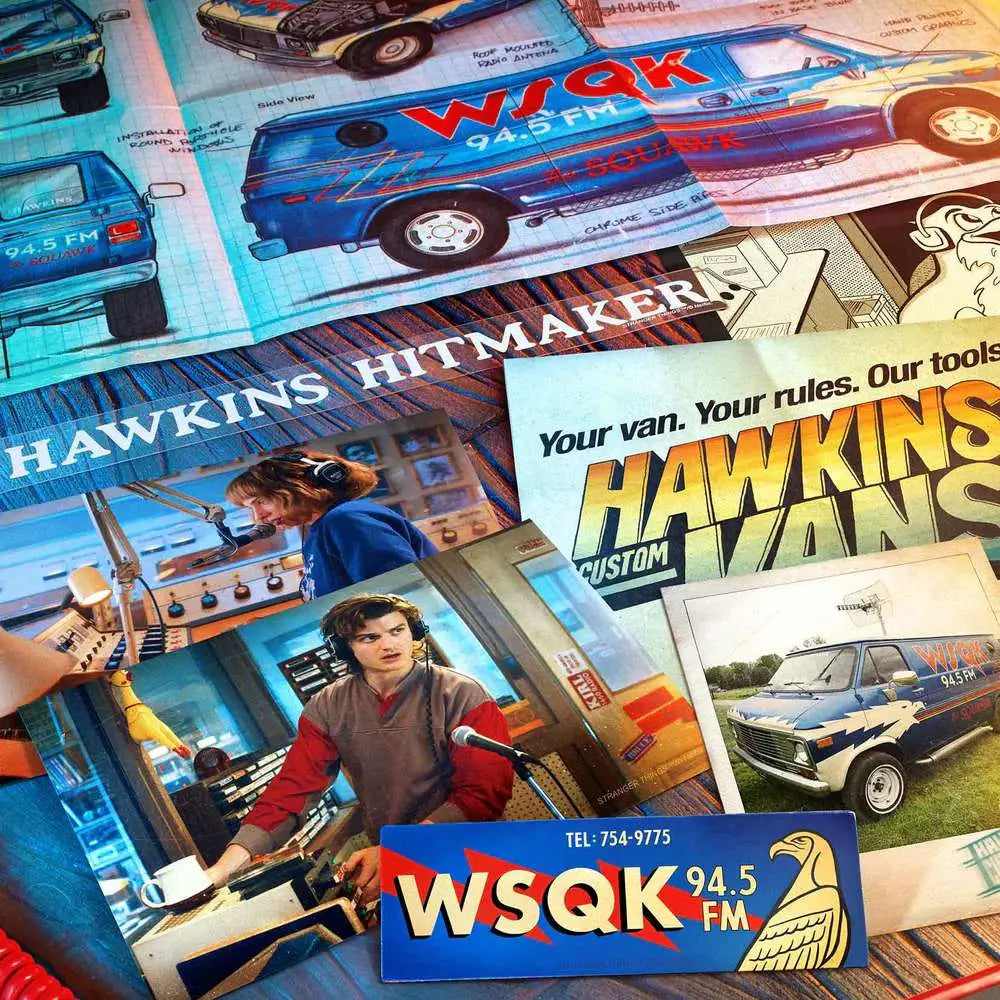 Caja metalica WSQK Hawkins Hitmaker Stranger Things