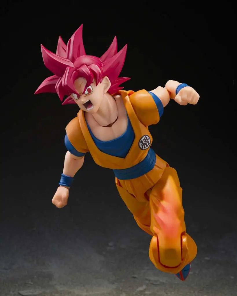 DRAGON BALL SUPER SAIYAN GOD SON GOKU GOD AURA S.H.FIGUARTS
