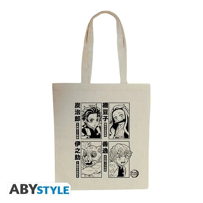 DEMON SLAYER TANJIRO NEZUKO ZENITSU & INOSUKE TOTE Bolsa