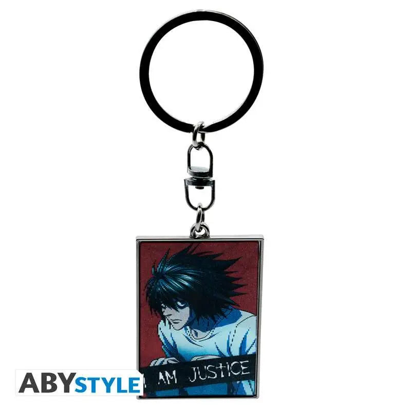 DEATH NOTE LENTICULAR JUSTICE Llavero