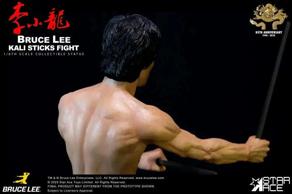 BRUCE LEE KALI STICKS FIGHT NORMAL BASEMENT VER. Estatua