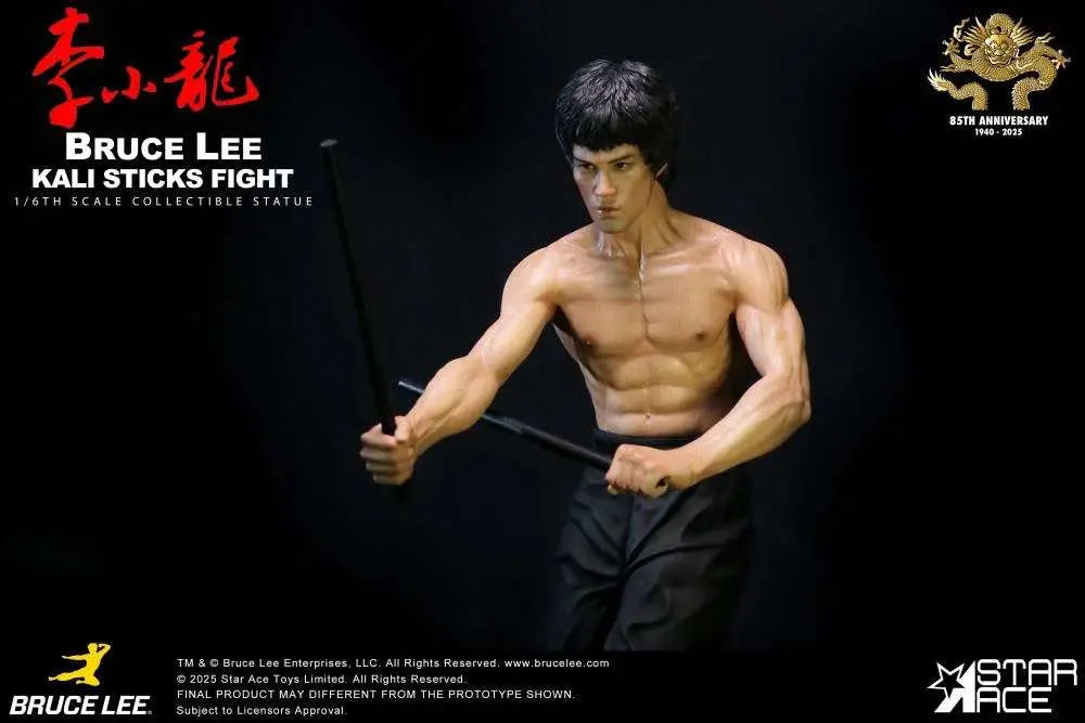BRUCE LEE KALI STICKS FIGHT NORMAL BASEMENT VER. Estatua Frikytopia