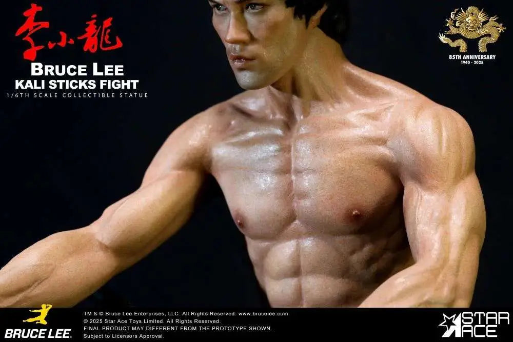 BRUCE LEE KALI STICKS FIGHT DELUXE BASEMENT VER. Estatua
