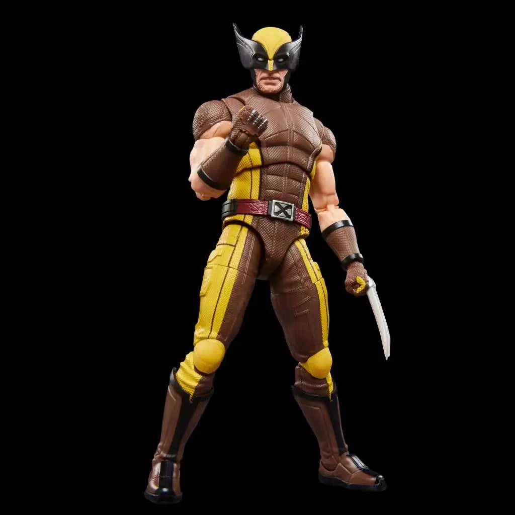 Figura Wolverine Brown Suit Deadpool & Wolverine Marvel Legends Series 15cm