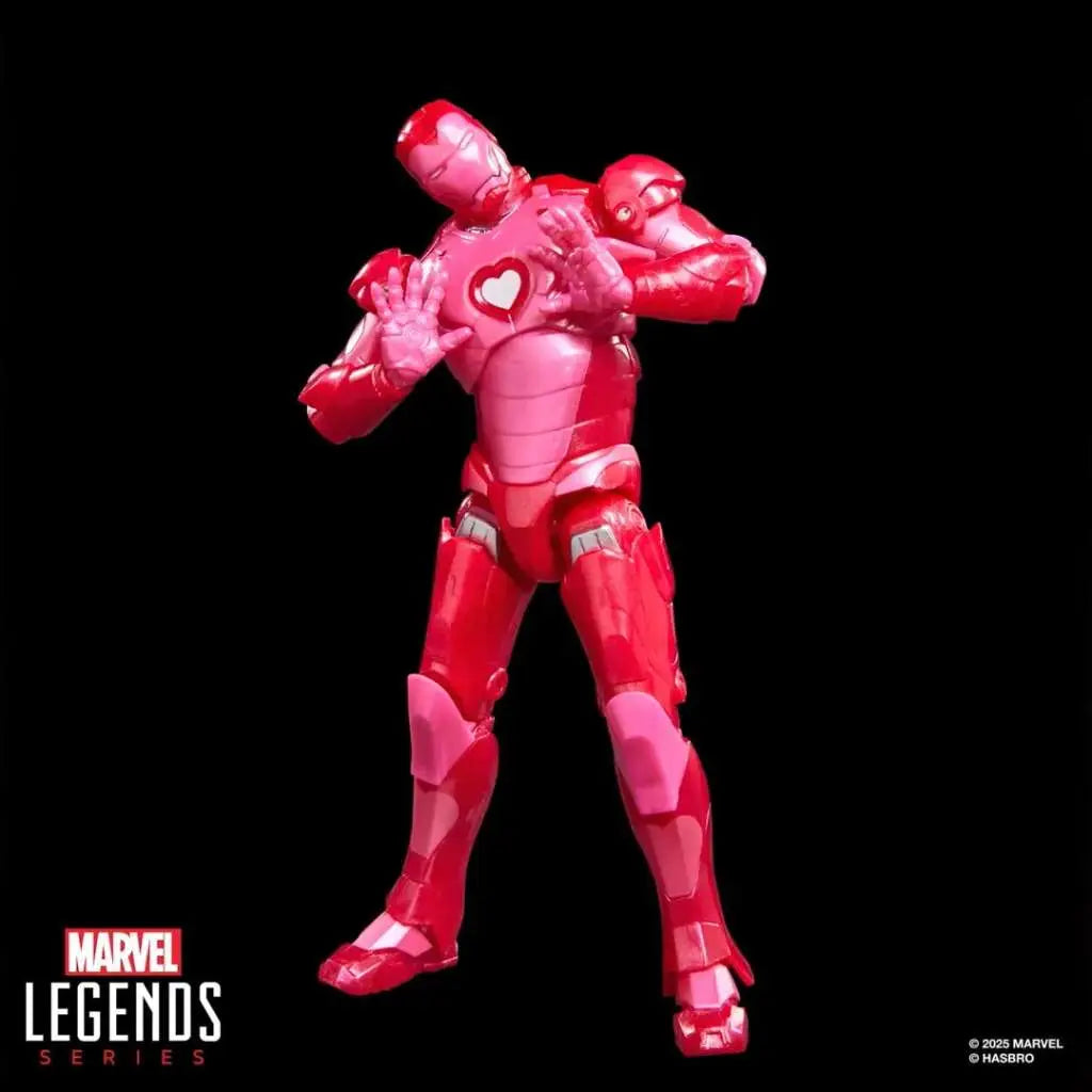 Figura hasbro marvel legends series i love you boo iron man