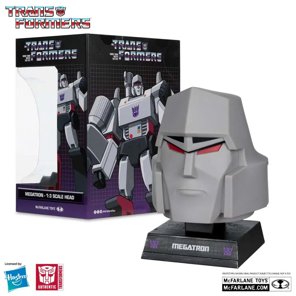 Transformers Mini Réplica Cabeza 1/3 Megatron 18 cm