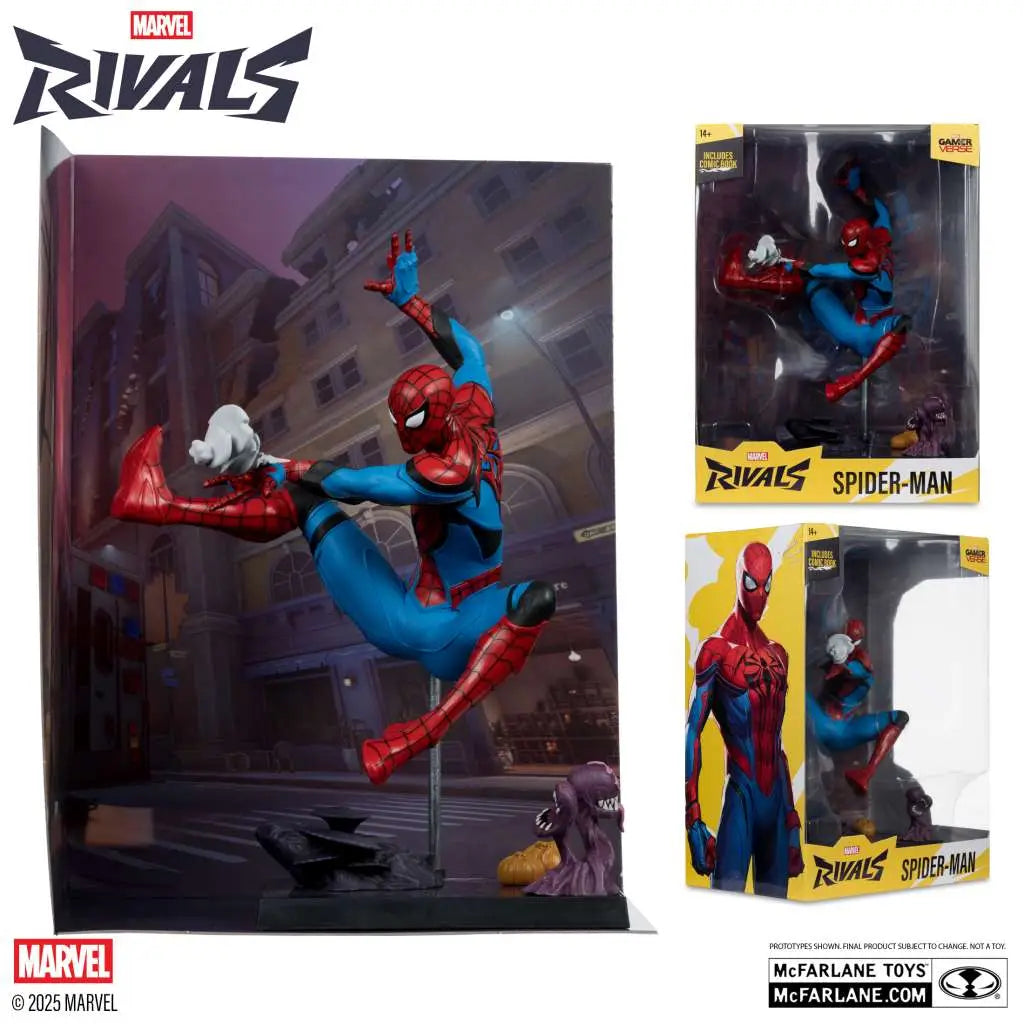 Marvel Rivals Collection Gamerverse Figura 1/6 Spider-Man (Platinum Edition) 26 cm